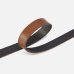 Ремень женский Pinko Love Birds leather belt 3 см двухсторонний с бронзовой фурнитурой коричневый, черный 100125A1Z6LZ9Q