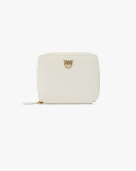 Гаманець жіночий Pinko Taylor leather zip-around гладка шкіра білий 100249A0F1Z14Q