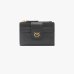 Кошелек женский Pinko гладкая кожа с логотипом черный 103610A0F1Z99Q00001