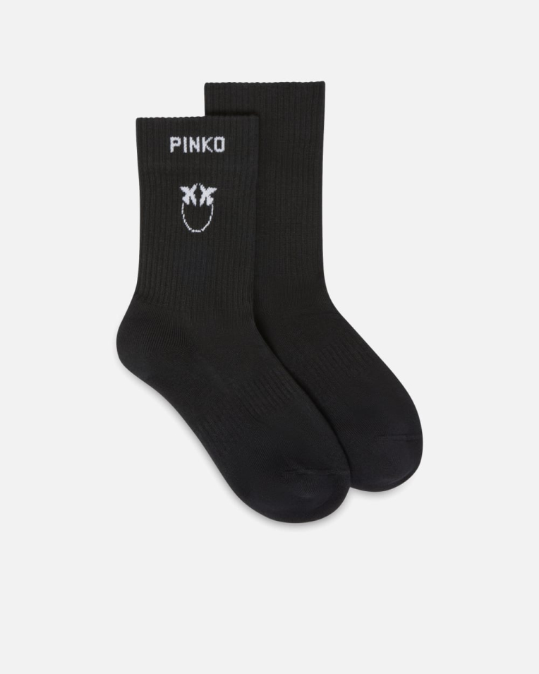 Носки хлопок Pinko Norvegia черный 106071A302ZZ200001