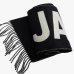 Шарф Jacquemus з натуральної вовни, чорний 226AC435-50007-990