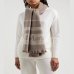 Шарф женский Max Mara Colibri с логотипом шерсть, капучино 2426546028600-001