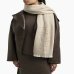 Шарф женский Max Mara Colibri с логотипом шерсть, бежевый 2426546028600-003