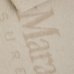 Шарф женский Max Mara Colibri с логотипом шерсть, бежевый 2426546028600-003