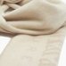 Шарф женский Max Mara Colibri с логотипом шерсть, бежевый 2426546028600-003
