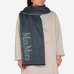 Шарф женский Max Mara Colibri с логотипом шерсть, серый 2426546028600-004