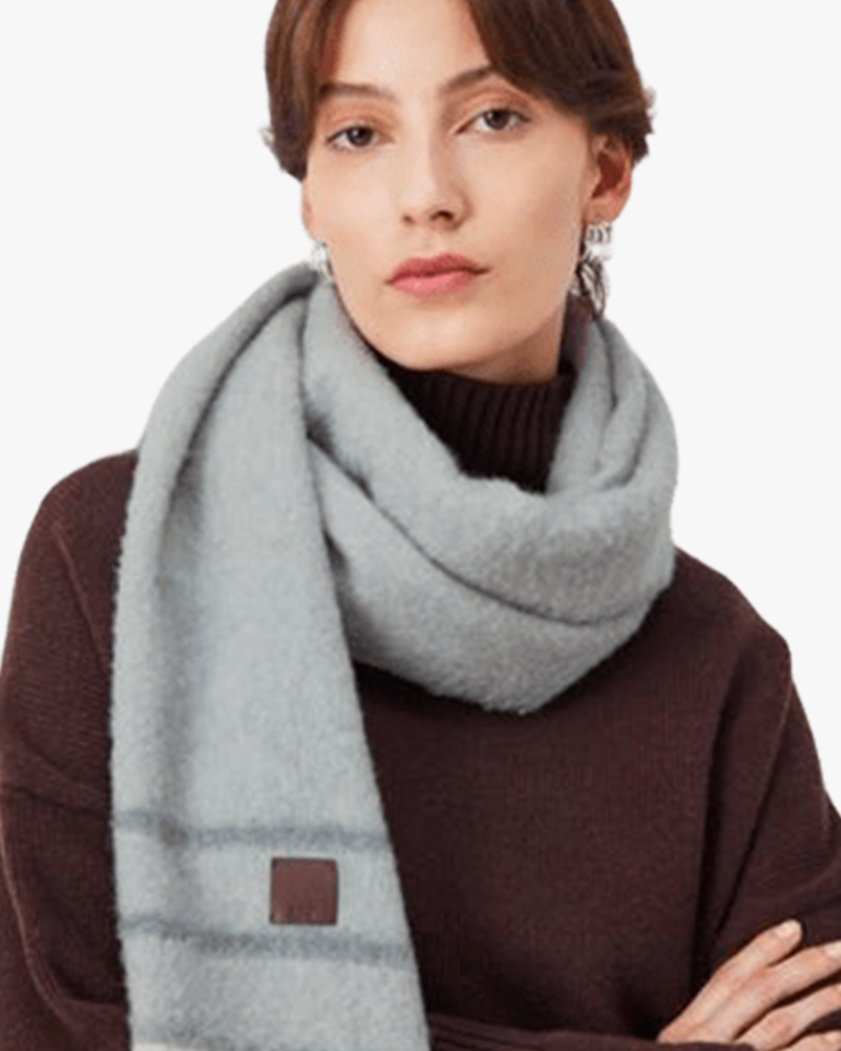 Шарф жіночий Max Mara Weekend Diadema вовна, сірий 25265460386003