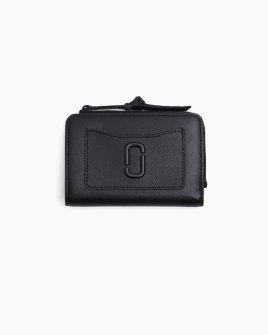 Кошелек женский Marc Jacobs The Slim Bifold в гладкой коже черный 2F3SMP050S07001