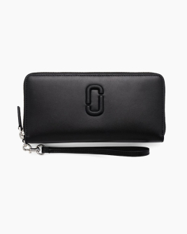 Гаманець жіночий Marc Jacobs The Covered J Marc Continental Wallet у гладкій шкірі чорний 2P4SMP013S02001 Гаманець жіночий Marc Jacobs The Covered J Marc Continental Wallet у гладкій шкірі чорний 2P4SMP013S02001