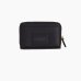 Гаманець жіночий Marc Jacobs The Leather Mini Compact Wallet в чорній зернистій шкірі 2R3SMP044S10001