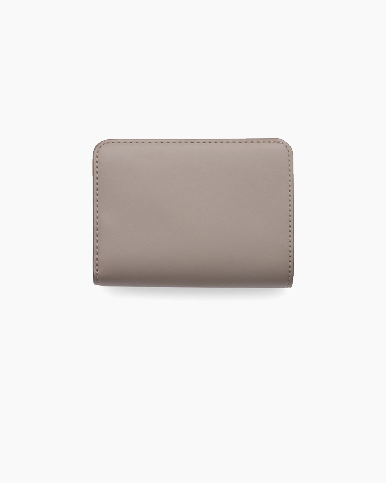 Гаманець жіночий Marc Jacobs The Covered J Marc Mini у гладкій шкірі сірий 2S4SMP007S02055