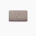 Кошелек женский Marc Jacobs The Covered J Marc Mini в гладкой коже серый 2S4SMP007S02055