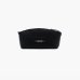 Косметичка женская Marc Jacobs The Sticker Patch Beauty Bag в зернистой коже черный с нашивками 2S5SCP003S01 002