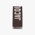 Шарф Jacquemus из натуральной шерсти, коричневый ACU00435AOT4001080