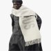 Шарф Jacquemus из натуральной шерсти, светло-серый ACU00435AOT4001950