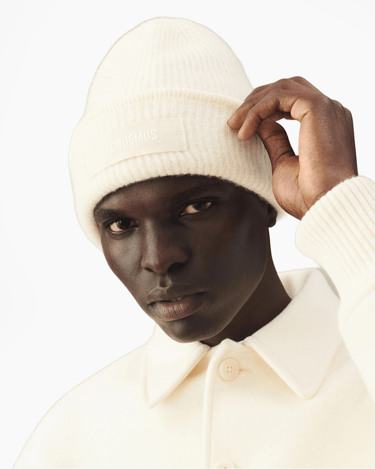 Шапка Jacquemus шерсть молочный ACU00666AK00227110