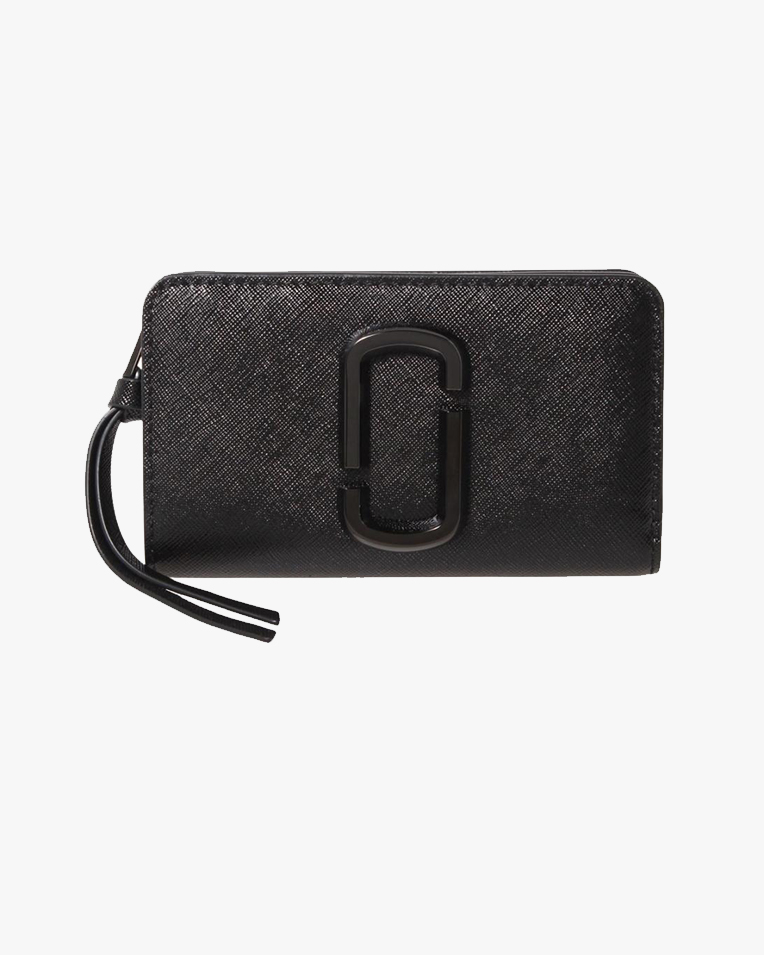 Гаманець жіночий Marc Jacobs Snapshot DTM Compact Wallet у шкіра чорний M0014528001
