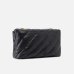 Сумка Pinko Big Love Puff Maxi Quilt через плече з бронзовою фурнітурою в стьобаній шкірі чорна 24x11х32 см 100037A0F2Z99Q