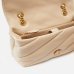 Cумка Pinko medium Love bag Classic Puff Maxi Quilt через плечо с бронзовой фурнитурой в стеганой коже бежевый 26x19х11 см 100038A0F2C50Q