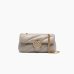 Сумка Pinko medium Love bag Classic Puff Maxi Quilt через плече з бронзовою фурнітурою у стьобаній шкірі сірий 17x11х26 см 100038A0F2I68Q