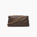 Сумка Pinko Medium Love bag Puff Maxi Quilt через плече з бронзовою фурнітурою в коричневій стьобаній шкірі 28x10х18 см 100038A0F2L74Q