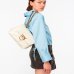 Сумка Pinko medium Classic Love Bag Puff Maxi Quilt через плечо с бронзовой фурнитурой в стеганой коже белая 19x11х26 см 100038A0F2Z14Q