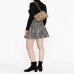 Сумка Pinko Baby Love Bag Puff Сrossbody через плечо с бронзовой фурнитурой в стеганой коже бежевый 18x7х13 см 100040A0F2D01Q