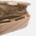 Сумка Pinko Baby Love Bag Puff Сrossbody через плечо с бронзовой фурнитурой в стеганой коже бежевый 18x7х13 см 100040A0F2D01Q