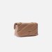 Сумка Pinko Mini Love Bag Puff Maxi Quilt через плече з бронзовою фурнітурою бежевий 15x9х21 см 100039A0F2I68Q