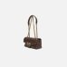 Сумка Pinko Mini Love bag Puff Maxi Quilt через плечо с бронзовой фурнитурой в стеганой коже коричневый 21x15х9 см 100039A0F2L74Q