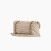 Сумка Pinko Love Puff Mini Cl Sheep Nappa Butterfly O через плечо с бронзовой фурнитурой в стеганой коже бежевый 21x9х16 см 100039A1EXC50Q