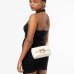 Сумка Pinko Baby Love Bag Puff Sheep Nappa через плечо с бронзовой фурнитурой в стеганой коже белый 13x6.5х18 см 100040A0F2Z14Q