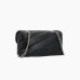 Сумка Pinko Baby Love bag Puff Maxi Quilt через плече зі срібною фурнітурою в чорній стьобаній шкірі 18x6,5х13 см 100040A0F2Z99O