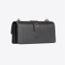 Сумка Pinko Classic Love Bag One Simply через плече з бронзовою фурнітурою у гладкій шкірі чорна 17x7х27 см 100053A0F1Z99Q
