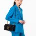 Сумка Pinko Classic Love Bag One Simply через плече з бронзовою фурнітурою у гладкій шкірі чорна 17x7х27 см 100053A0F1Z99Q