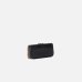 Сумка Pinko Pocket Love Bag One Simply через плечо с бронзовой фурнитурой в гладкой коже черная 12x3х20 см 100061A0F1Z99Q
