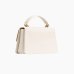 Сумка Pinko Mini Love Bag One Top Handle Light Simply через плечо с бронзовой фурнитурой в гладкой коже белый 15x7х21 см 100071A0F1Z14Q