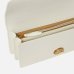 Сумка Pinko Mini Love Bag One Simply через плечо с бронзовой фурнитурой в гладкой коже белый 21x14х6 см 100074A0F1Z14Q