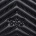 Сумка Pinko Mini Love Bag One Chevron через плече із срібною фурнітурою у стьобаній шкірі чорна 12x7х21 см 100074A0GKZ99O