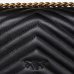 Сумка Pinko Mini Love Bag One Chevron через плечо с бронзовой фурнитурой в стеганой коже черная 12x7х21 см 100074A0GKZ99Q