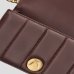 Cумка Pinko Tracolla Love One Mini через плечо с бронзовой фурнитурой комбинированная коже шоколад 21x7х13 см 100074A1XHL86Q