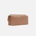 Сумка Pinko Love bag Classic One Chevron через плече з бронзовою фурнітурою у стьобаній шкірі темно бежевий 16x8х27 см 100941A0GKD01Q