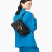 Сумка Pinko Classic Love Bag One Chevron через плече з золотою фурнітурою у чорній стьобаній шкірі 16x8х27 см 100941A0GKZ99Q