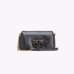 Сумка Pinko Baby Love Bag Click Puff через плече з бронзовою фурнітурою в шкірі чорна наппа 13x6х17 см 101584A10FZ99B