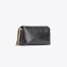 Сумка Pinko Baby Love Bag Click Puff через плече з бронзовою фурнітурою в шкірі чорна наппа 13x6х17 см 101584A10FZ99B