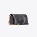 Сумка Pinko Baby Love Bag Click Puff через плече з бронзовою фурнітурою в шкірі чорна наппа 13x6х17 см 101584A10FZ99B