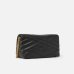 Сумка Pinko Classic Love Bag Click Puff через плече з бронзовою фурнітурою в чорній стьобаній шкірі 19x12х28 см 101585A1ETZ99Q