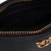 Сумка Pinko Mini Love Bag Half Moon Simply через плечо с бронзовой фурнитурой в гладкой коже черная 19x9х26 см 102790A0F1Z99Q