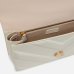 Сумка Pinko Classic Love Bag Classic Light через плечо с бронзовой фурнитурой в гладкой коже молочный 17x7x27 см 104549A26ZZ14Q