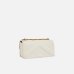 Сумка Pinko Love bag mini chevron-quilted через плечо с бронзовой фурнитурой кожа молочный 14x7х22 см 104550A26ZZ14Q